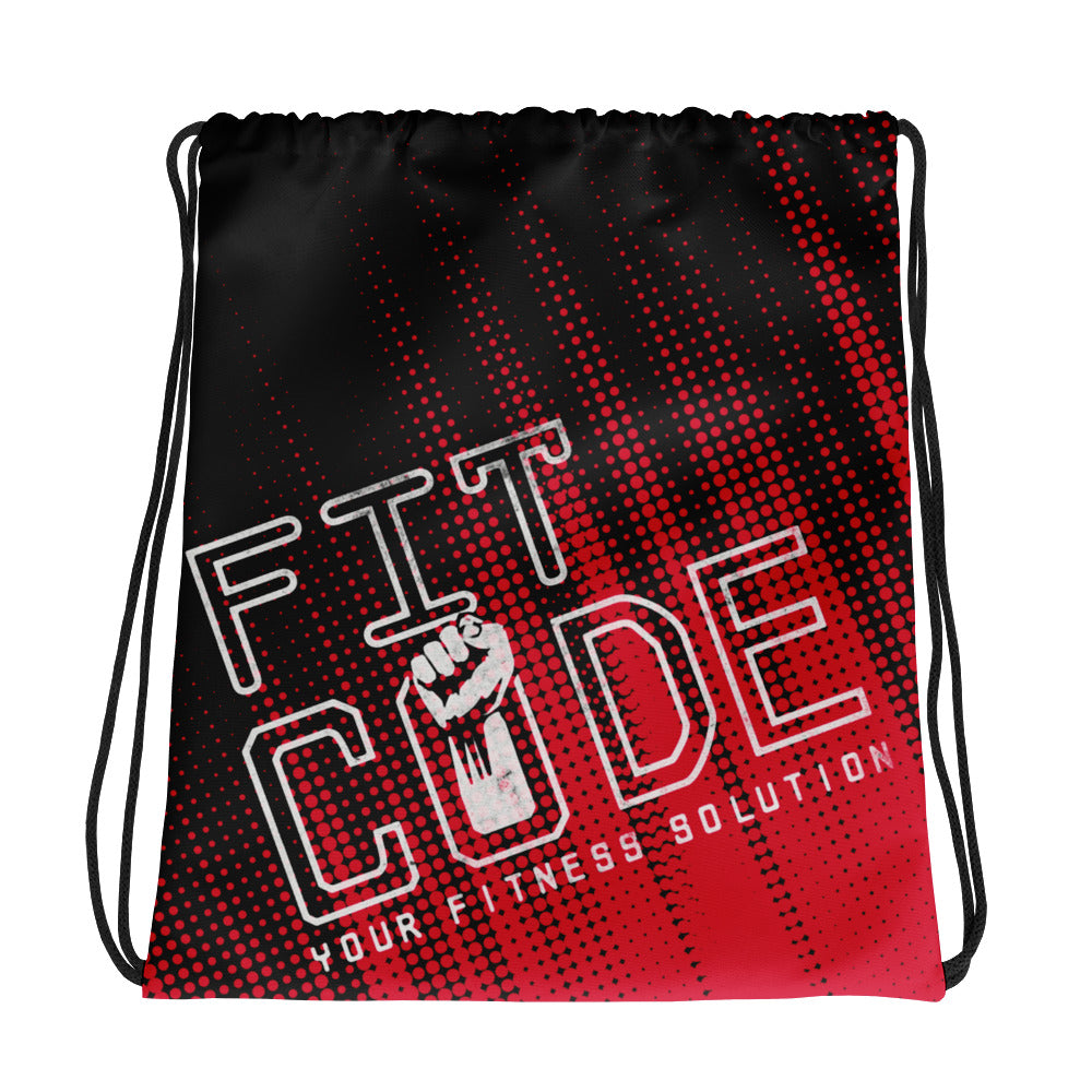 Fit code distressed Drawstring bag