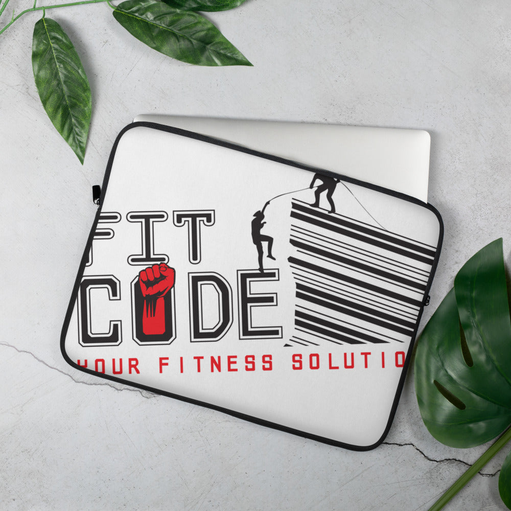 Laptop Sleeve w/Fit Code Logo