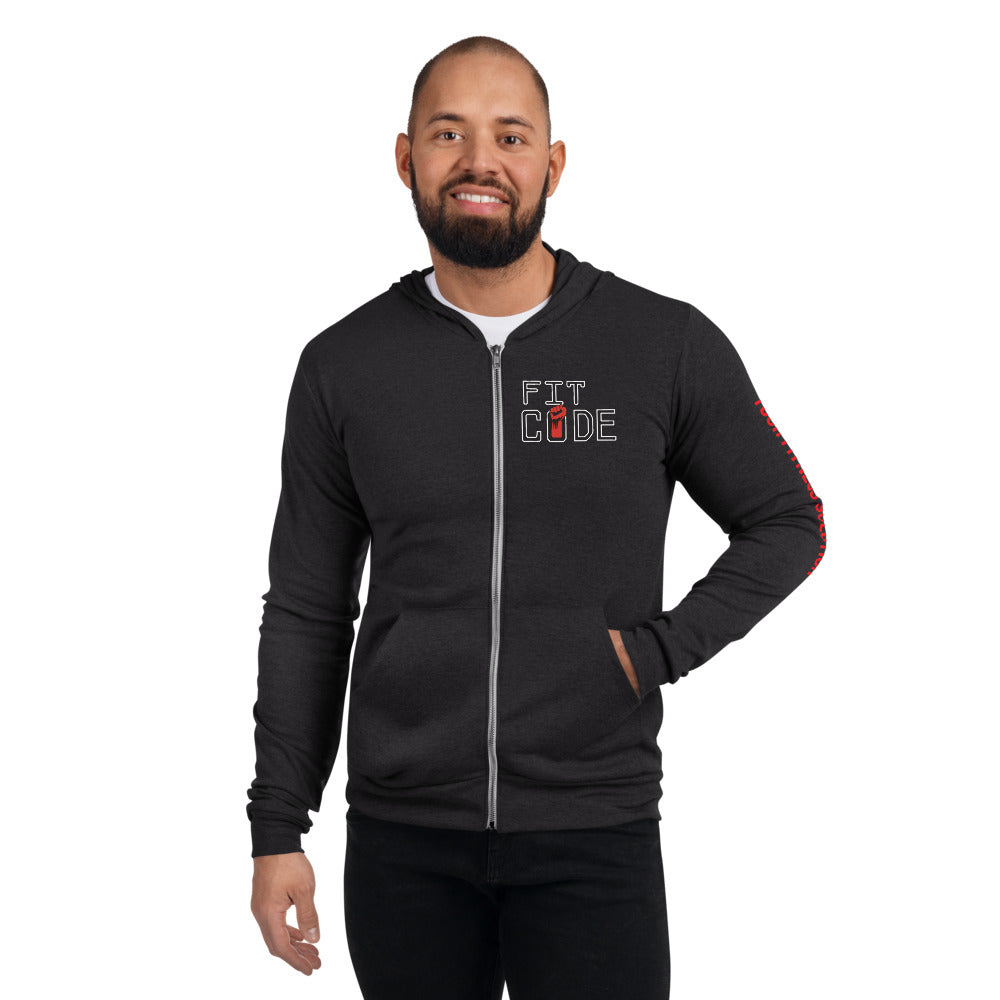 Fitness Solution Unisex zip hoodie