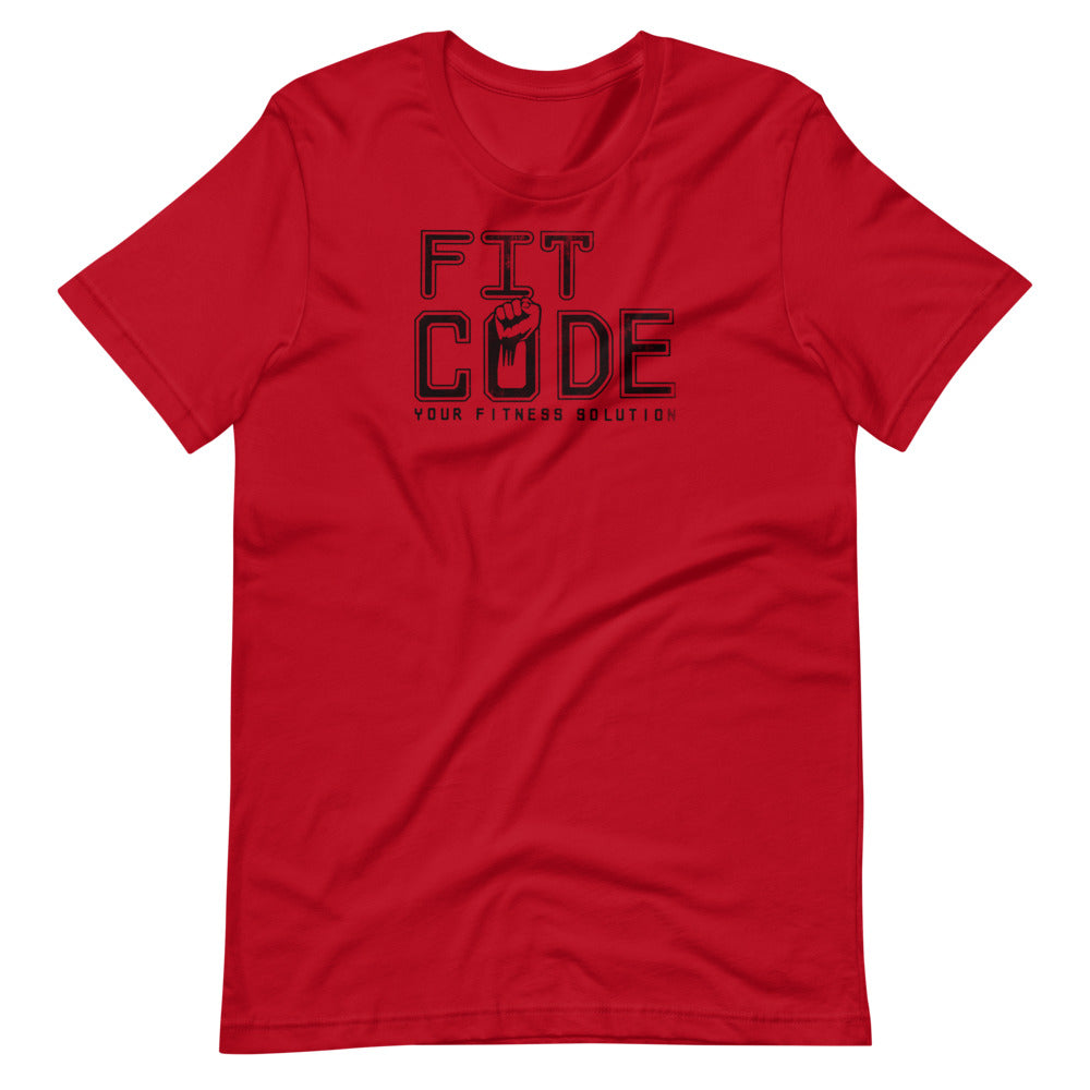Fit Code Logo Short-Sleeve Unisex T-Shirt