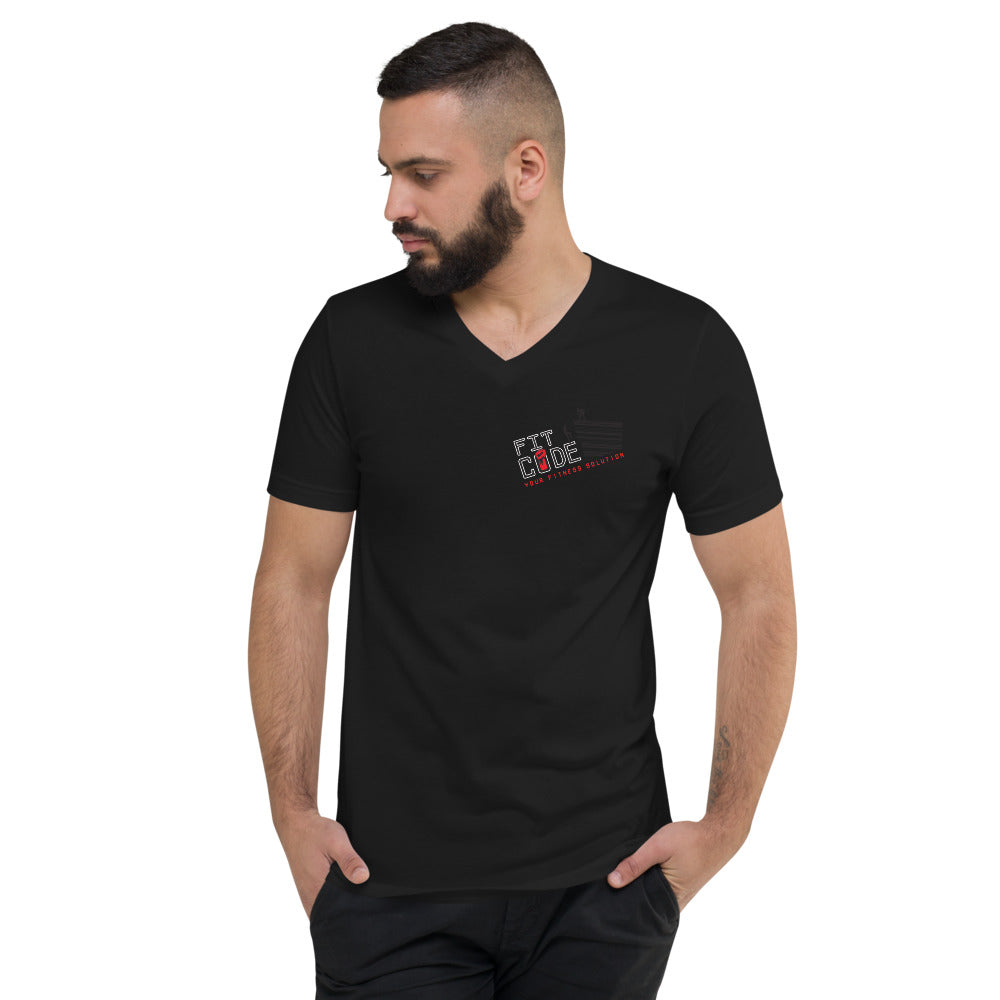 COACH ONLY - Unisex Short Sleeve V-Neck T-Shirt